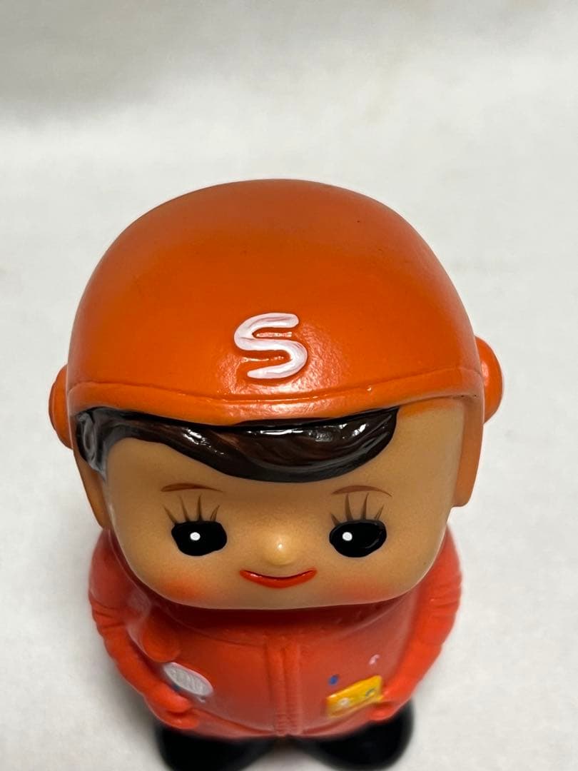 激レア　昭和レトロ　滋賀銀行　当時物　ソフビ　しがちゃん　貯金箱　宇宙服