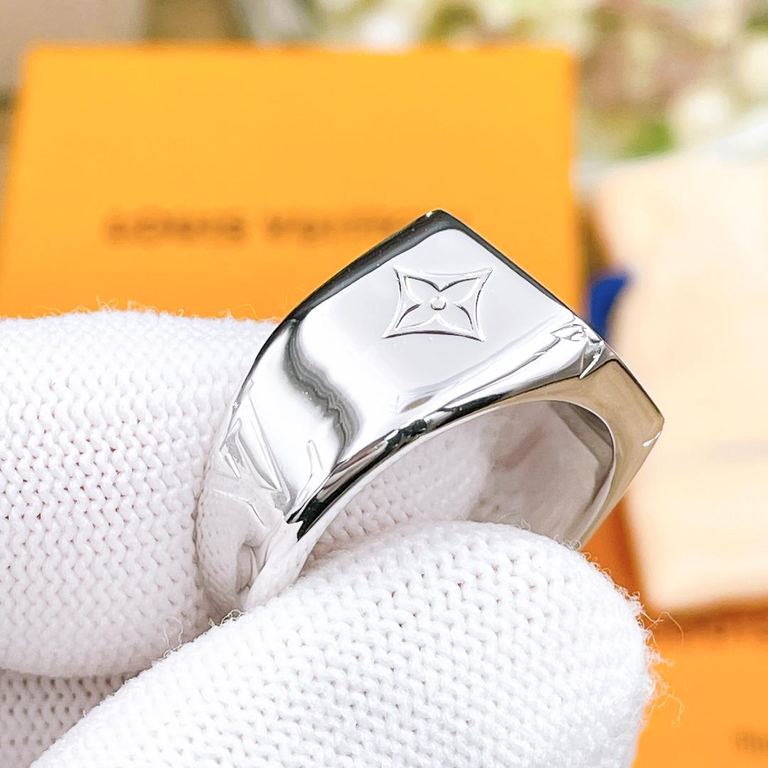 ◇ルイヴィトン◇新品仕上済 M62487 シグネットリング 指輪 M 15.1g