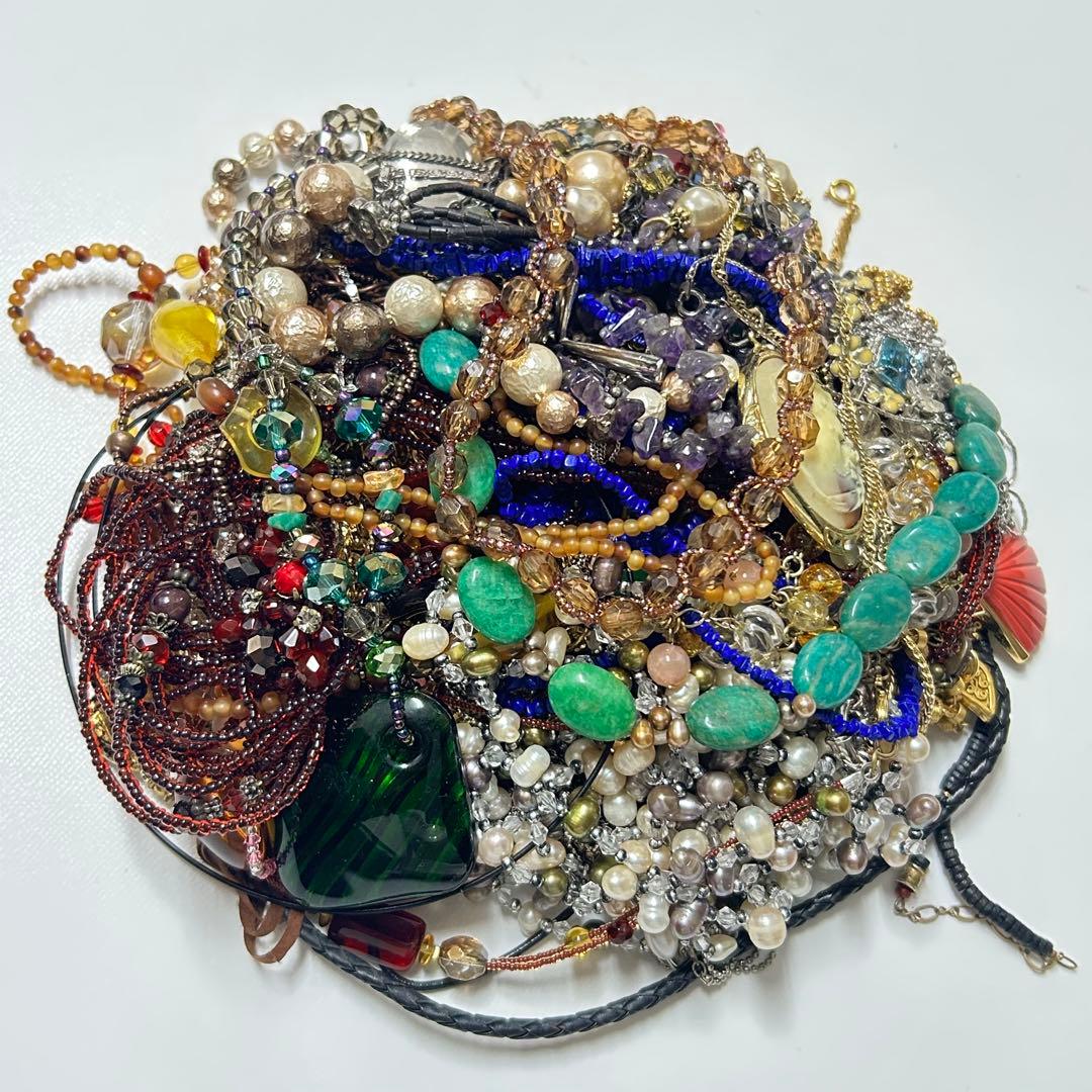 イミテーションまとめ売り　ヴィンテージ　アンティーク　ネックレスレディース【6】