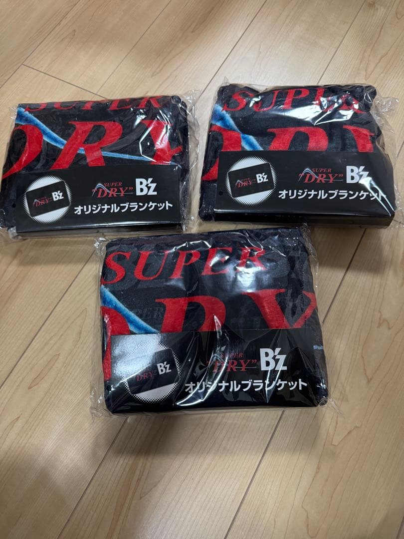B'z SUPER DRY ブランケット 3枚セット
