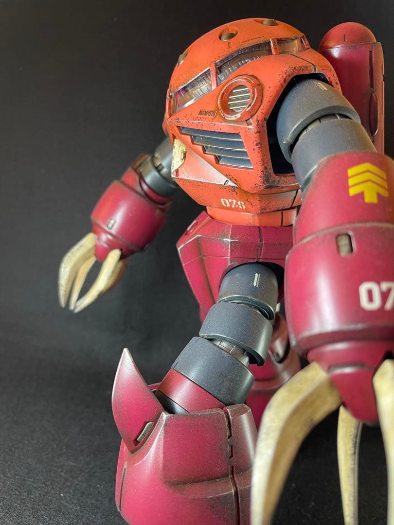 バンダイMG 1/100シャア専用ズゴックMSM-07S全塗装完成品