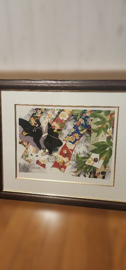 夏目友人帳 原画展 直筆サイン入り複製原画　シリアルナンバー1/30