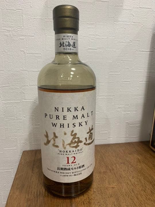 ニッカ NIKKA 北海道 ピュアモルトウイスキー 古酒 12yearsold