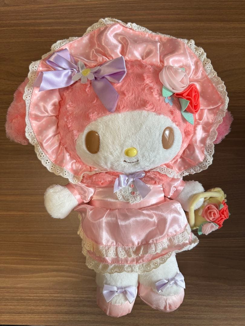 【美品】激レア！マイメロディ40th ぬいぐるみDX ローズラビリンス