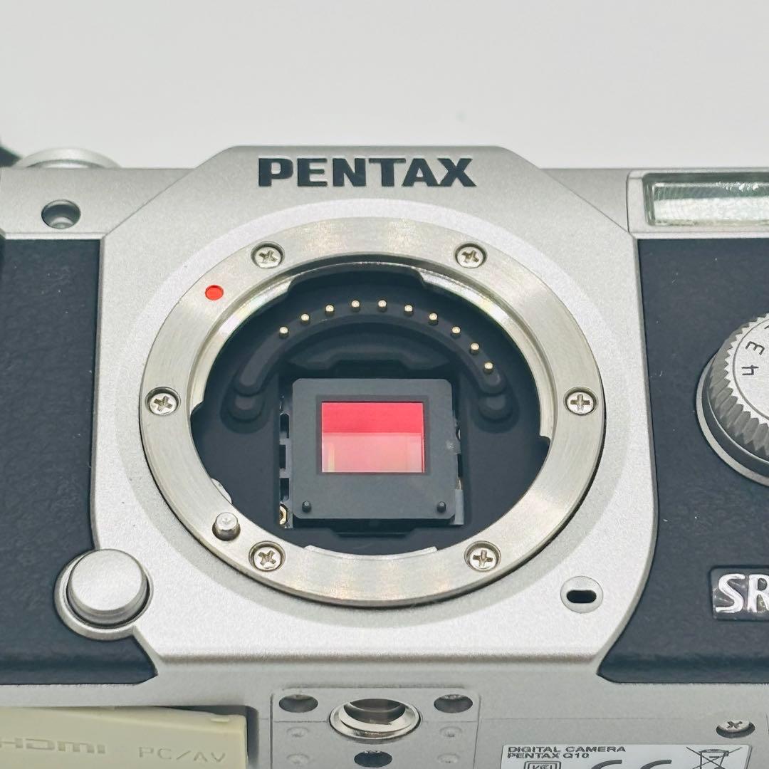 【美品】PENTAX Q10 ミラーレス 一眼 レンズセット　ケース付き