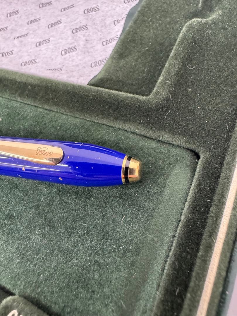 [超美品]クロス　ラピスラズリ　シャーペン(箱付き)