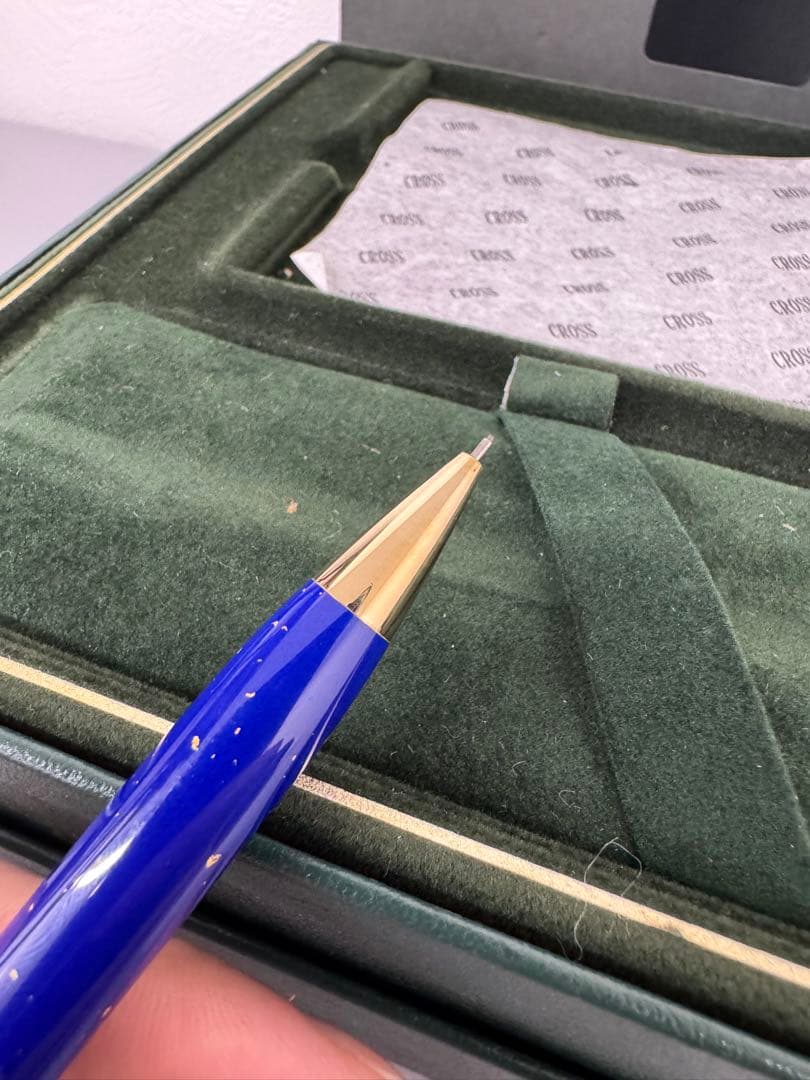 [超美品]クロス　ラピスラズリ　シャーペン(箱付き)