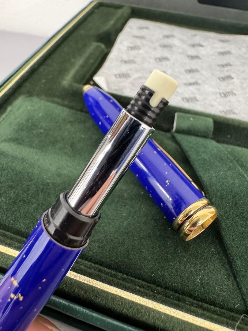 [超美品]クロス　ラピスラズリ　シャーペン(箱付き)