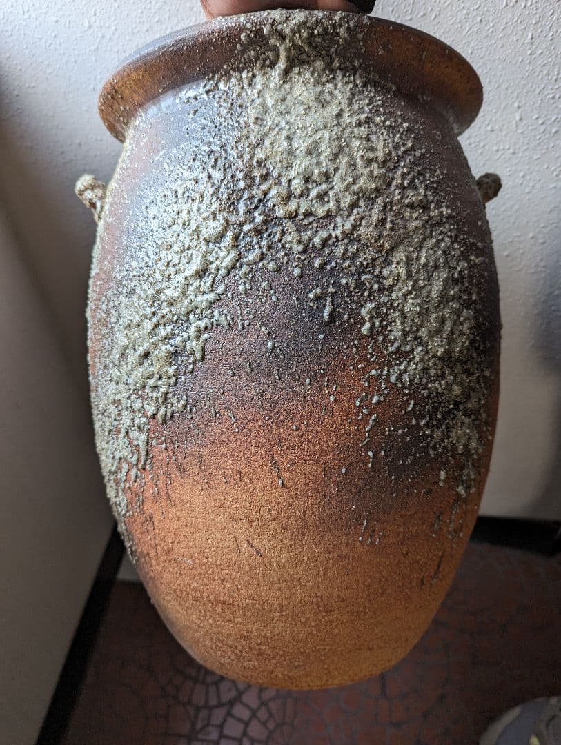 【希少】信楽焼 大壺 焼き物 傘立て 水瓶 陶器