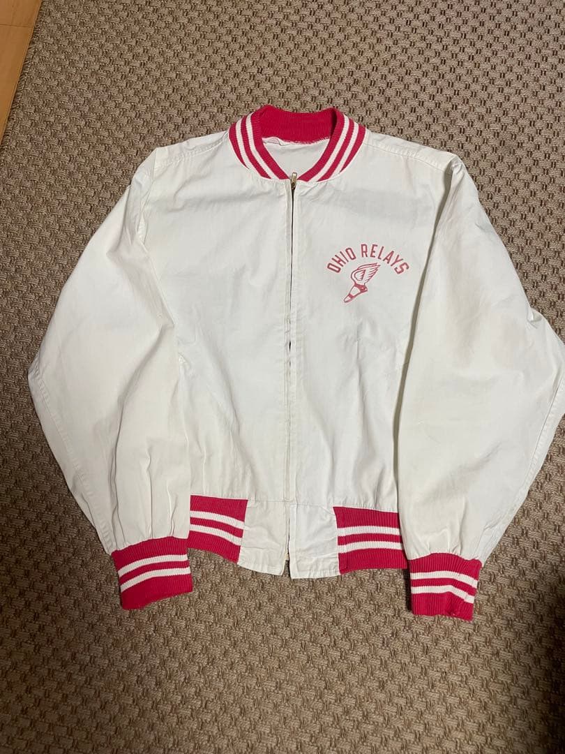 チャンピオン　50〜60s ヴィンテージ　スタジャン　ウィングフット　OHIO