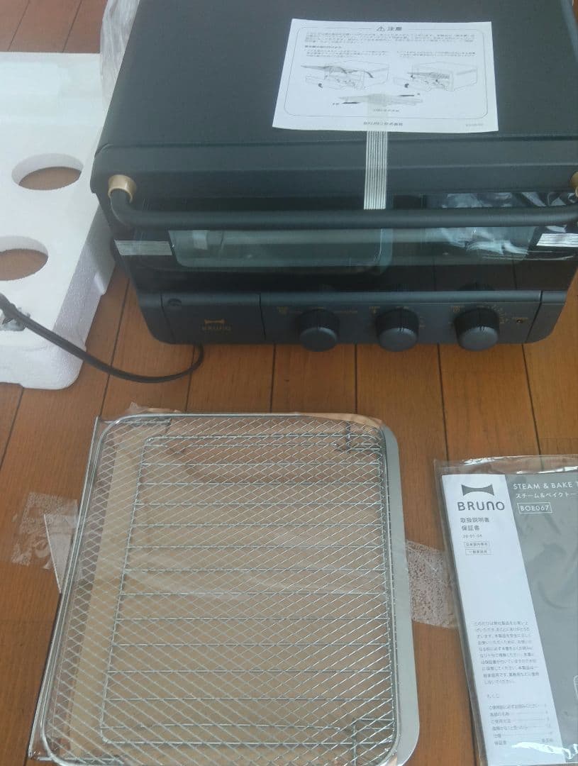 Lapin 【新品 未使用】BRUNO スチーム&ベイクトースター