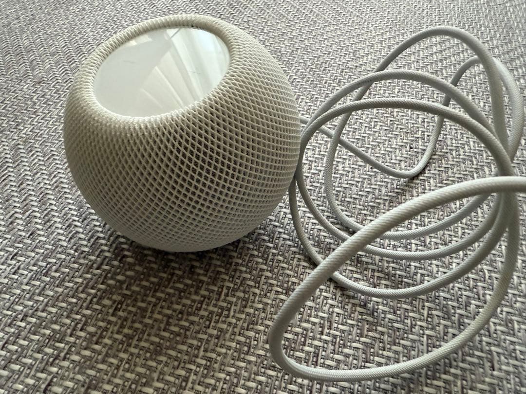 【黄ばみ・ヘコミ無し】Apple Pod mini ホワイト