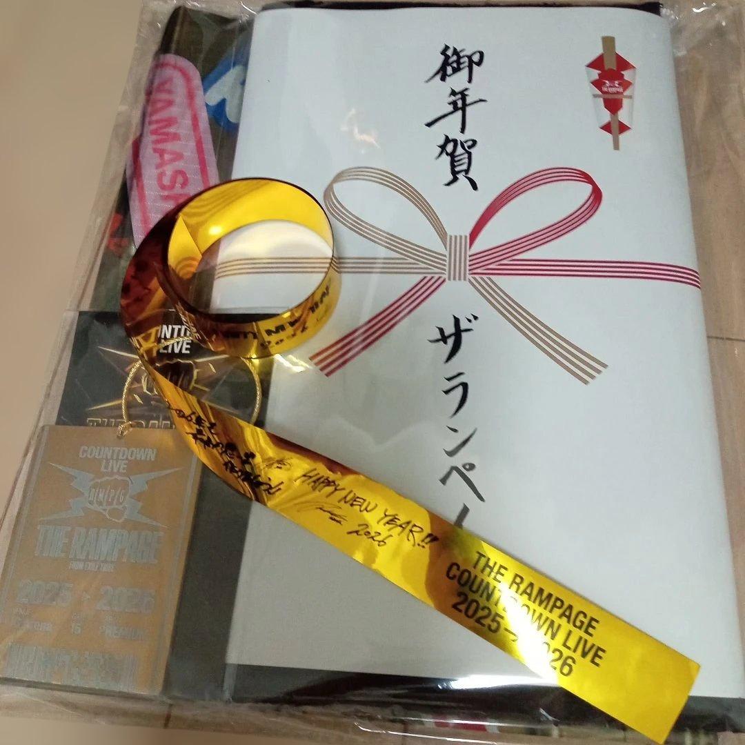 ランページ　カウントダウン　アップグレードグッズ、金テープ