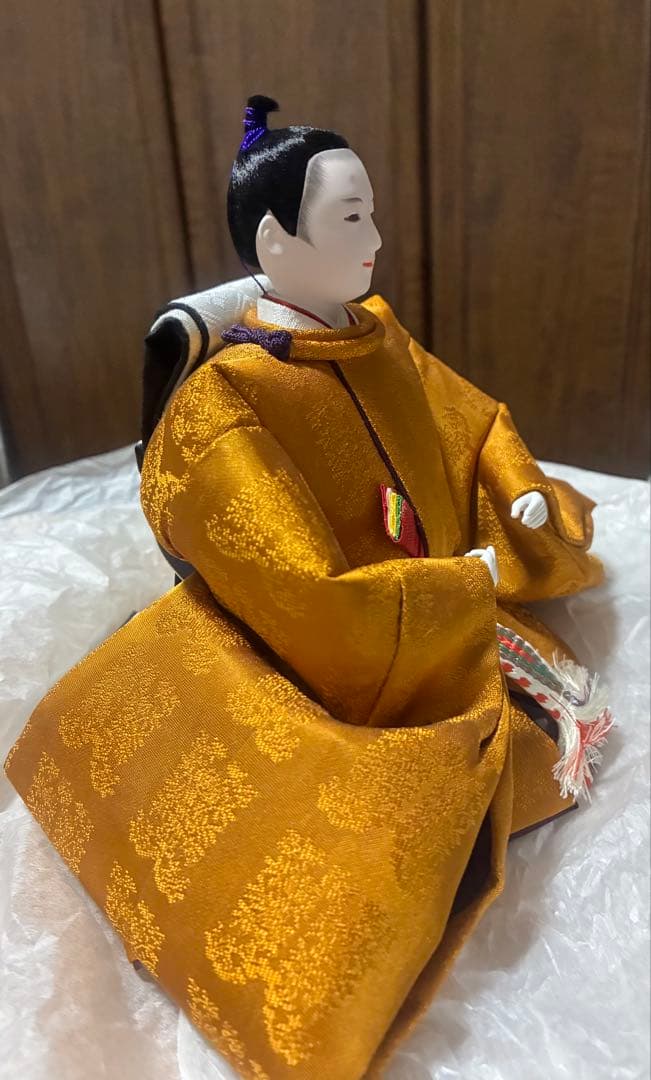 Hirofumi.i久月　雛人形セット 赤と金の衣装