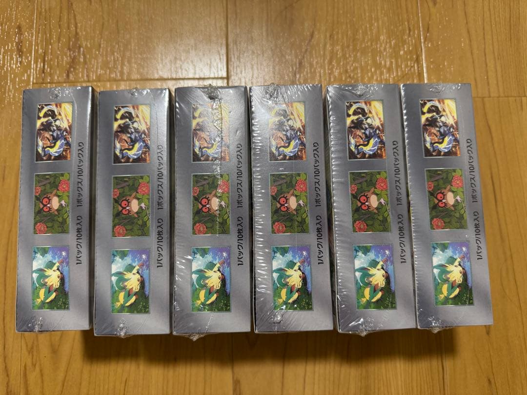 ポケモンカード テラスタルフェスex 6BOX シュリンク付き 新品未開封