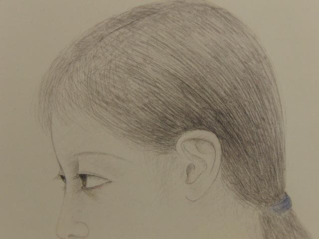 畠中光享、【由子写生】、希少な額装用画集より、新品額装付、状態良好