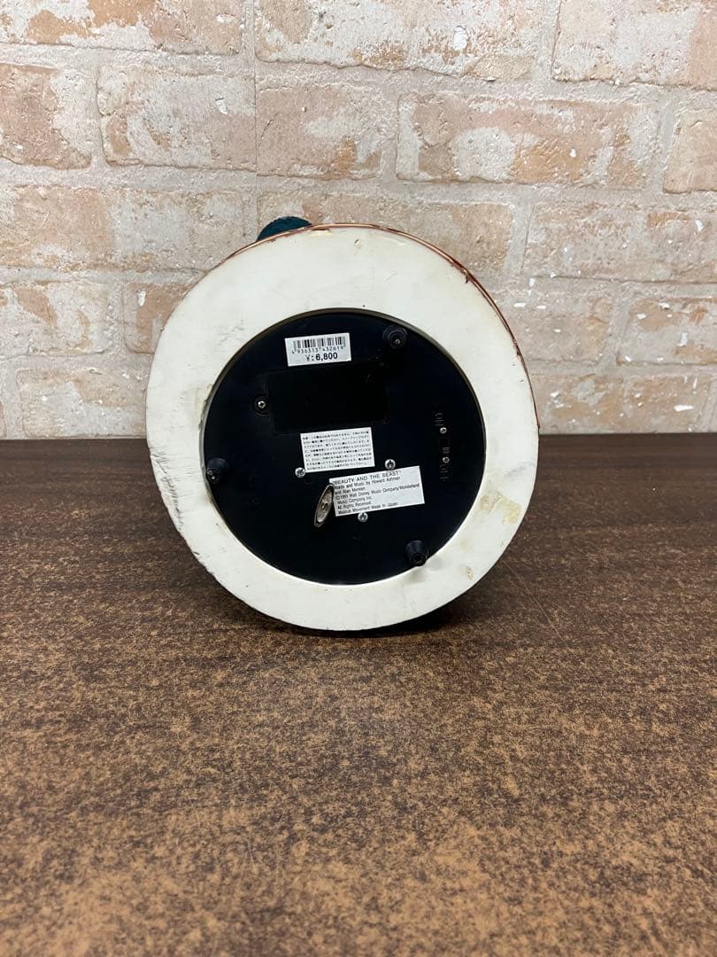 B3【used】美女と野獣 スノードーム オルゴール ヴィンテージ