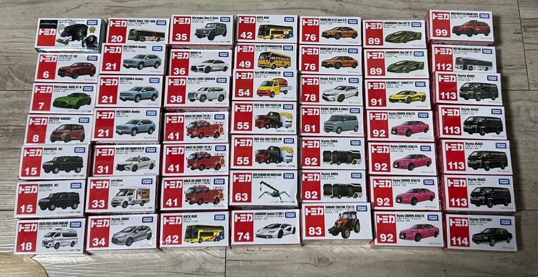 トミカ 49台+ポケットトミカ30台セット