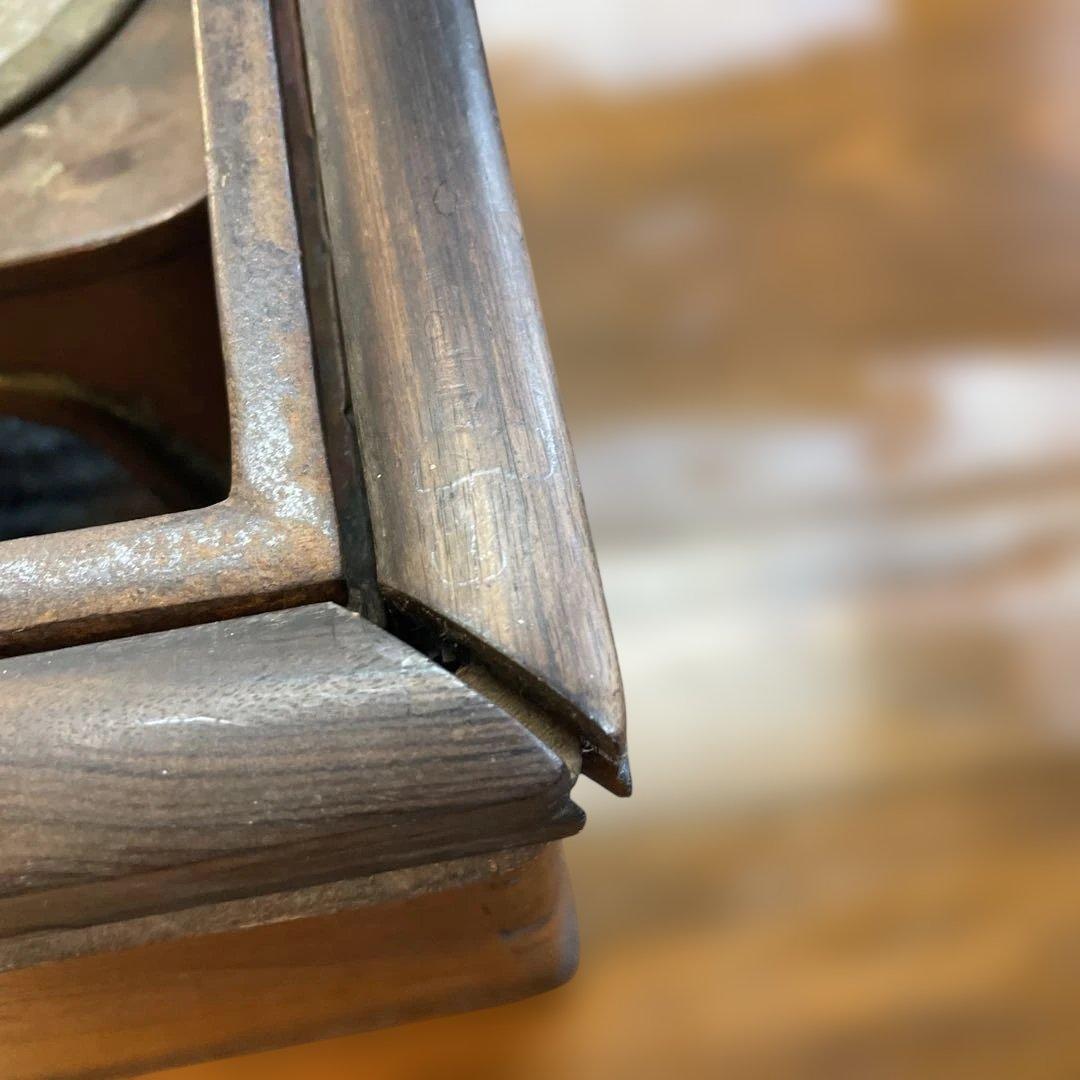 【骨董】関東火鉢　長火鉢　木製　明治・大正時代作　レトロ　道具