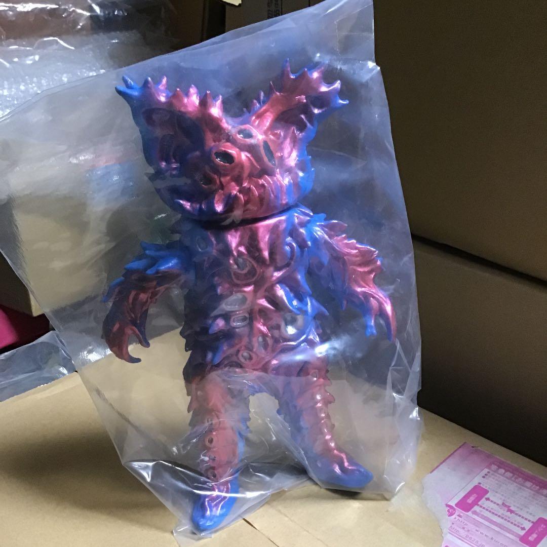 ベアモデル　青成形色　レアワイアール星人　福袋品メーカー塗装