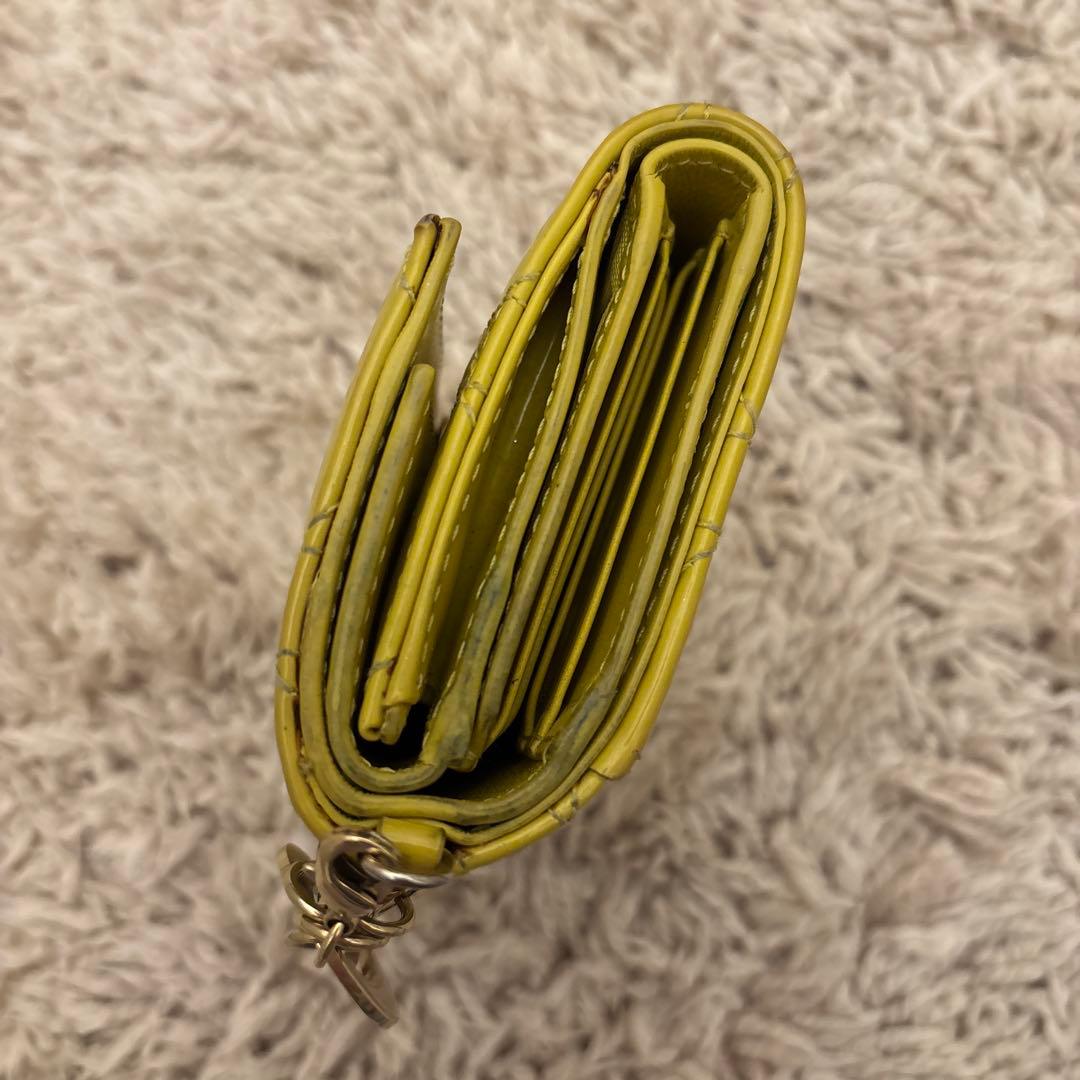 Dior ロータスウォレット　キルティング財布　三つ折り財布