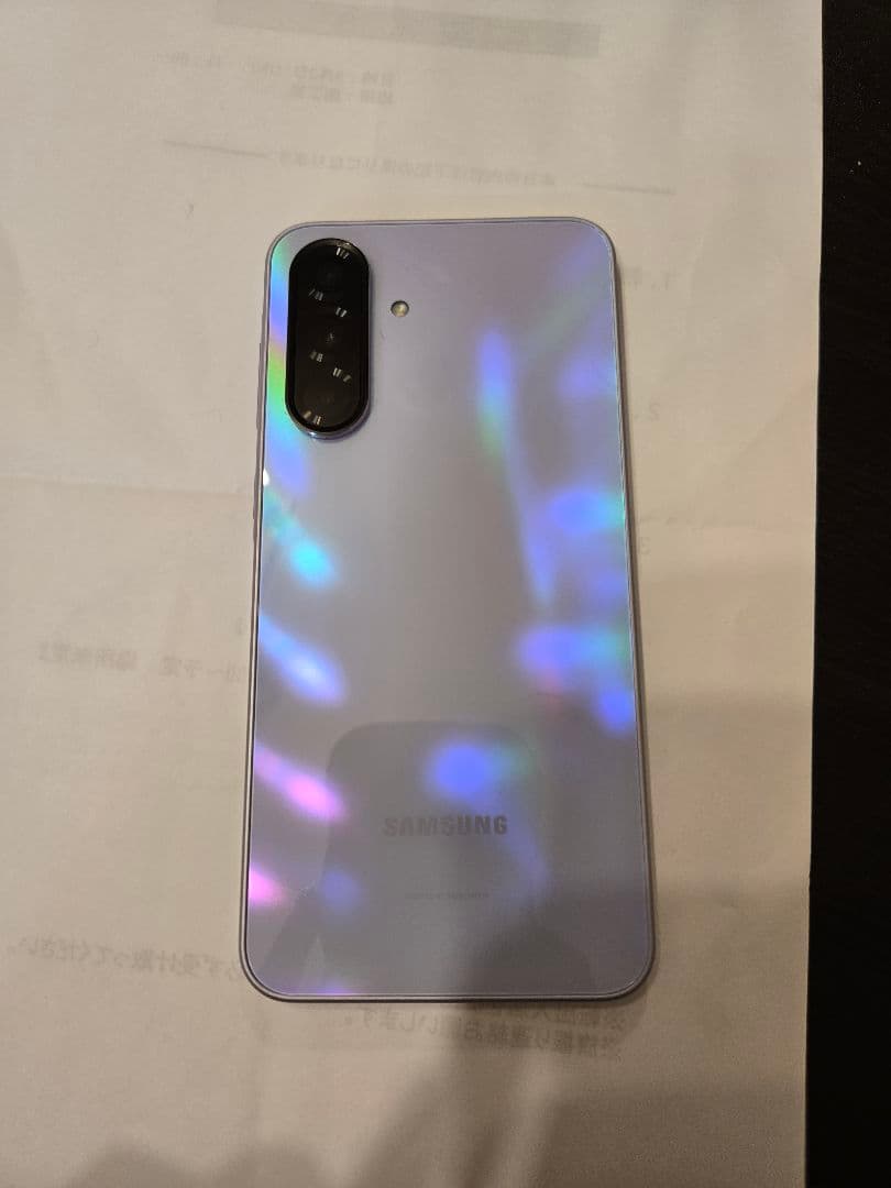 Samsung Galaxy A36 パープル SIMフリー　本体　カバー付