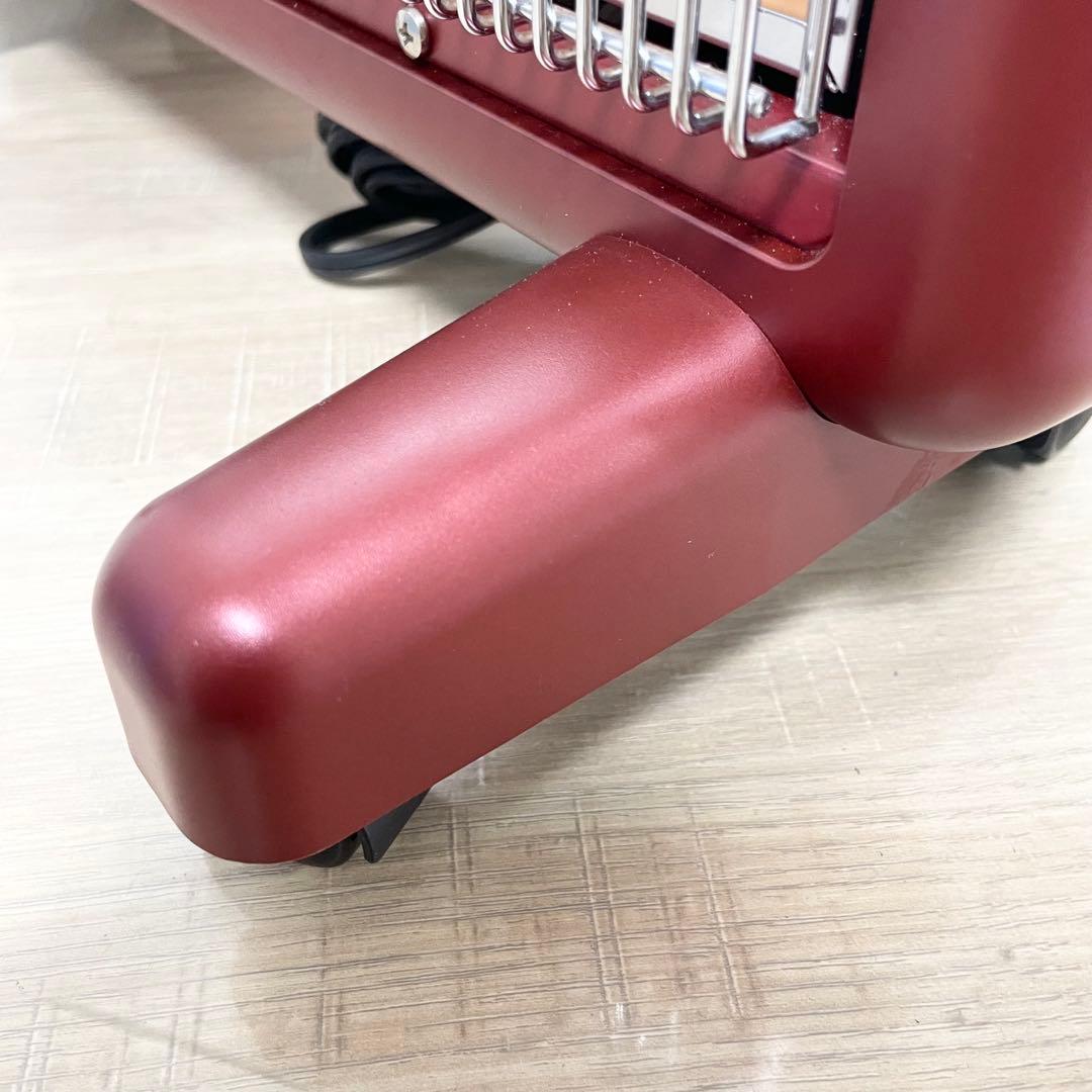 ★美品★ 遠赤外線暖房機 サンルミエ タイマー付 E800L-TM レッド