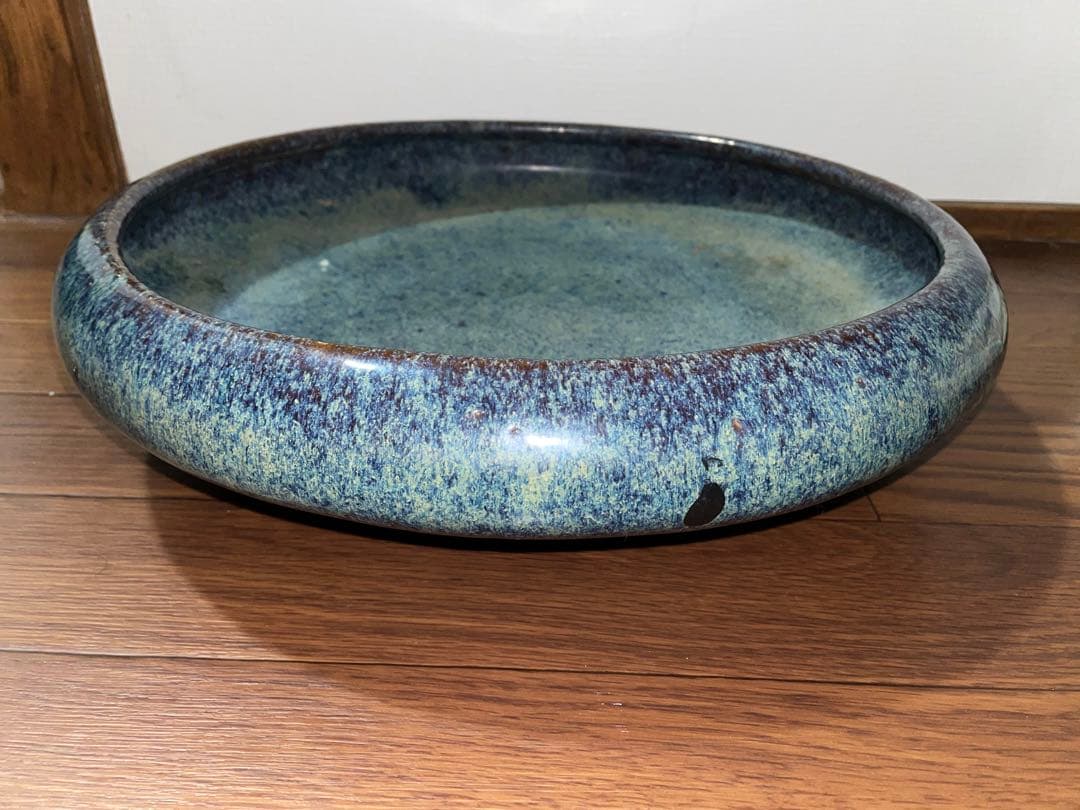 値下げしました　海鼠　水盤　鉢　中国　花器　宜興？　清？