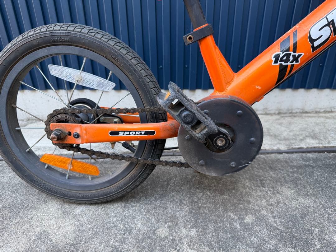 ストライダー14x オレンジ　着払い発送