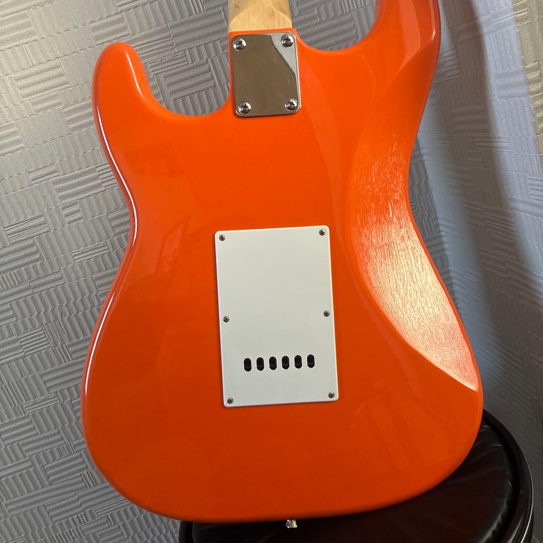 PhotoGenic ストラトキャスタータイプ エレキギター オレンジ