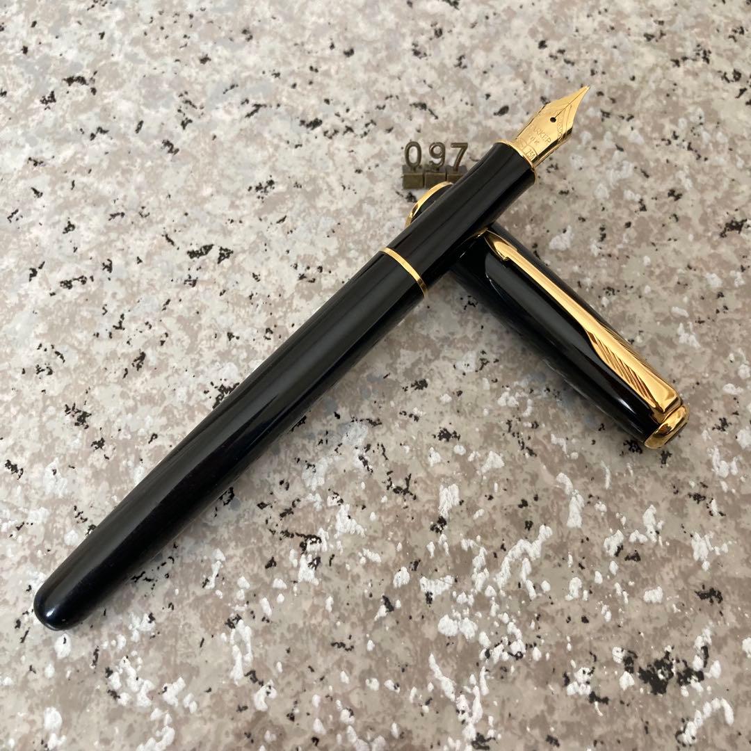 #097 オーバーホール済み 万年筆 パーカー SONNET ソネット 18k