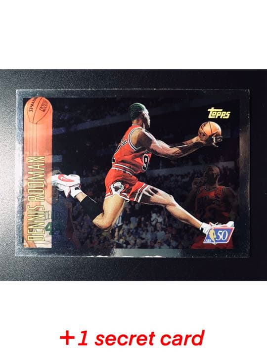 その他 NBA 50topps 1996-97#176dennis rodman+1sc