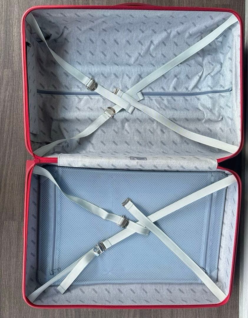 美品　RIMOWA サルサ　赤　63リットル　2輪