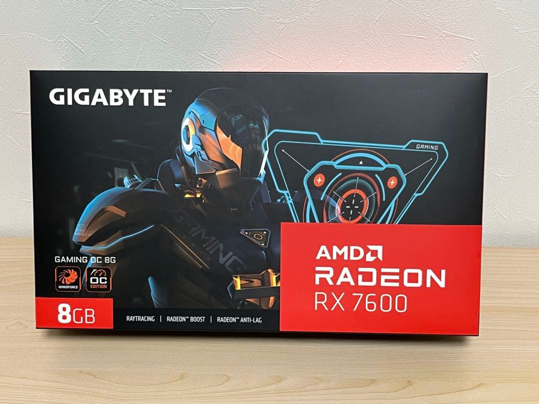 グラフィックボード・グラボ・ビデオカード GIGABYTE Radeon RX 7600 8GB