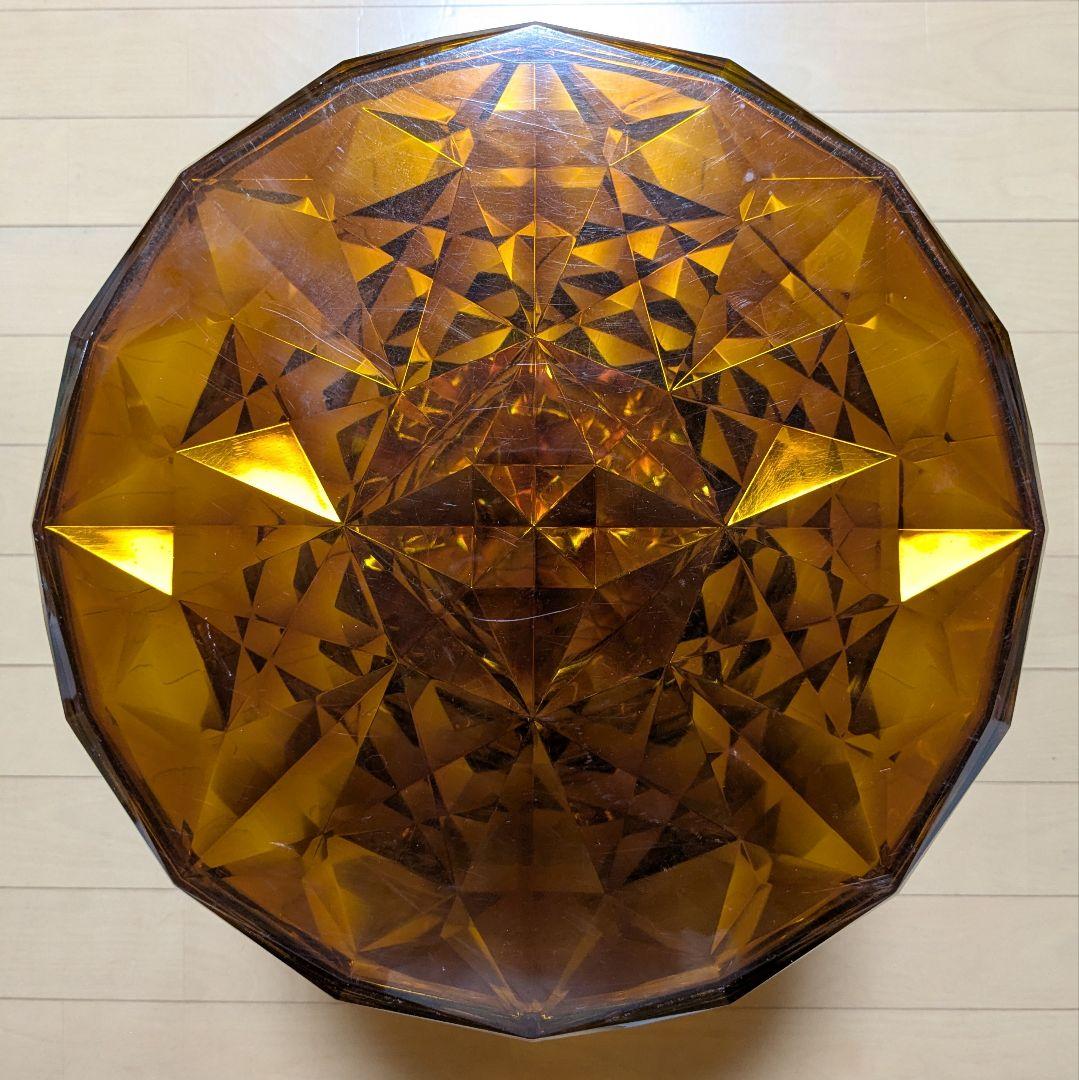 Kartell STONE カルテル ストーン スツール アンバー 1