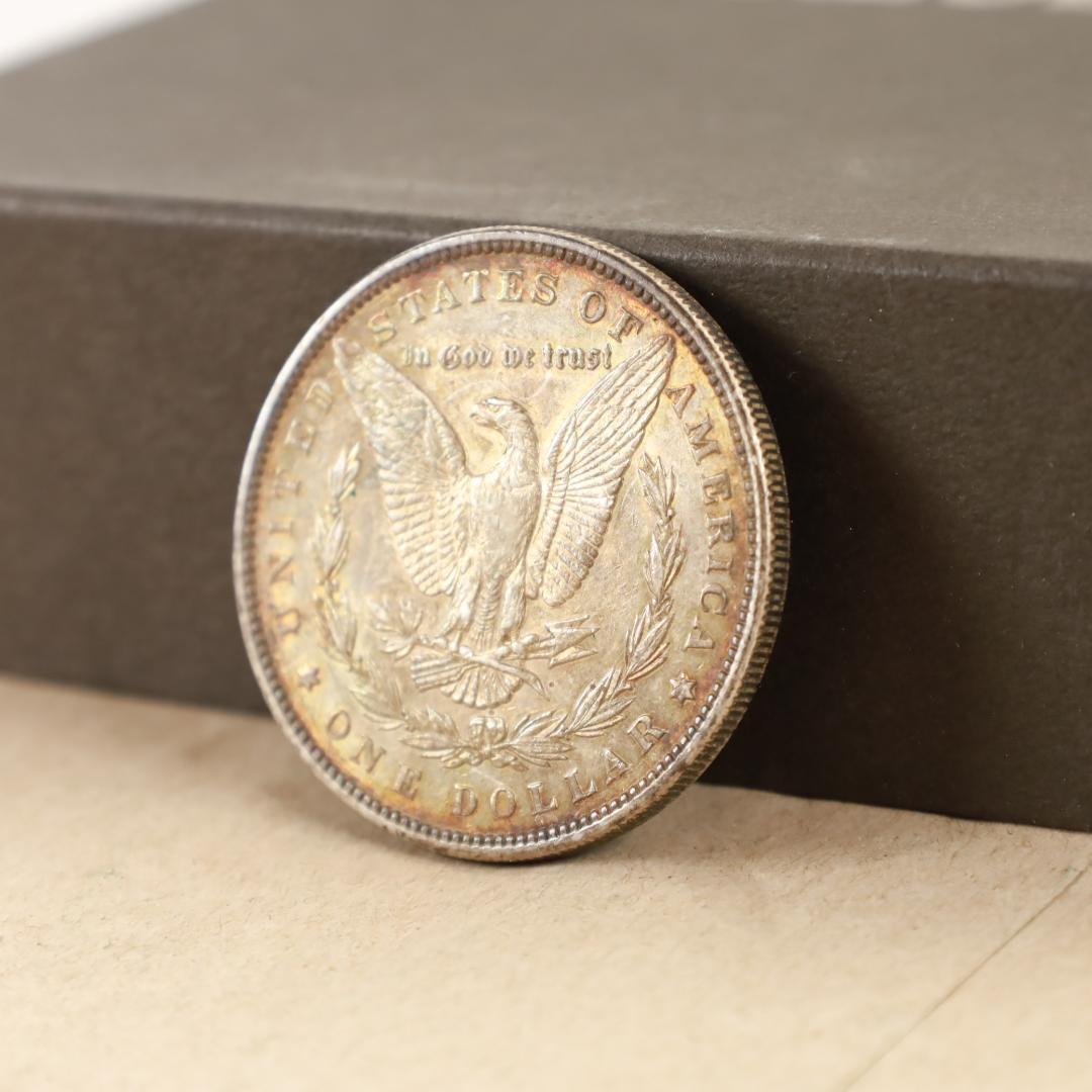 プ*須様 1884年製＆1921年製 モルガンダラー銀貨 USA 1ドル硬貨　２