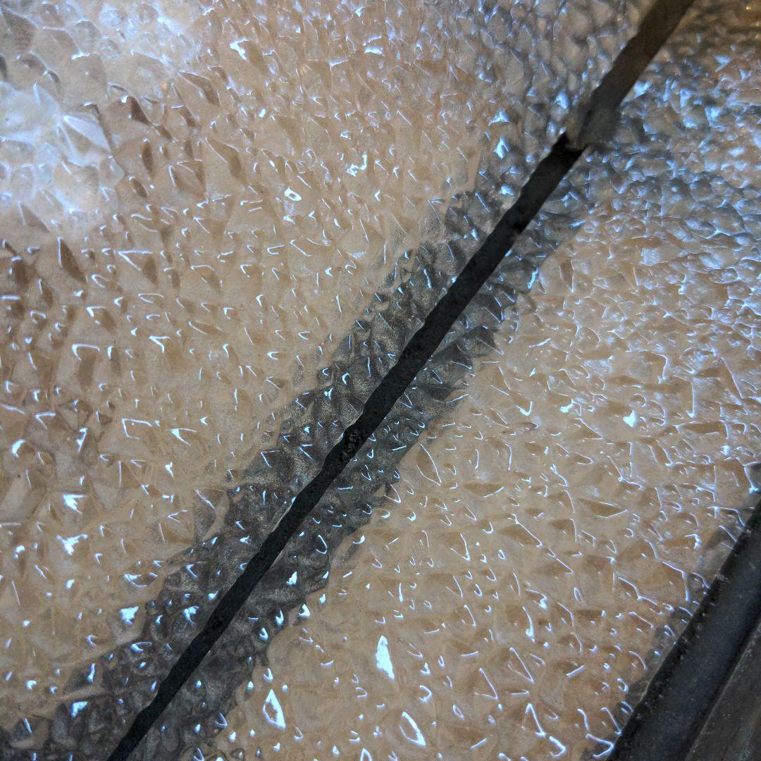 大正ロマンダイヤガラス 壁付け 開閉式セット