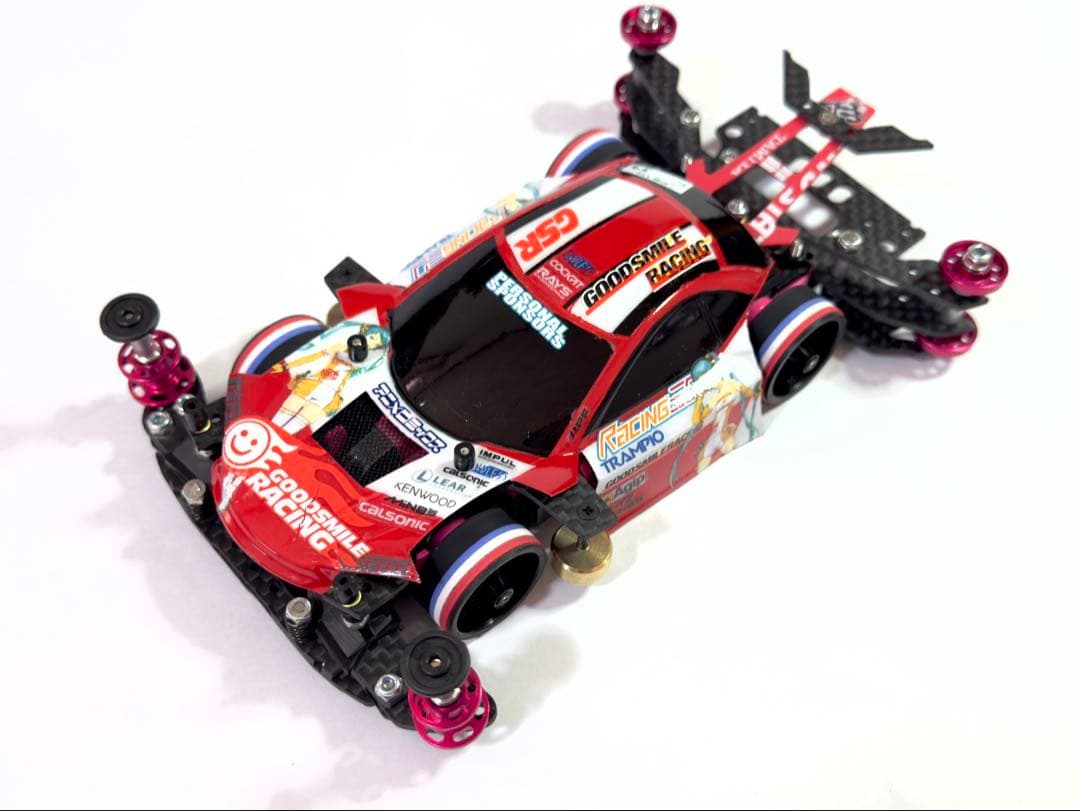 ミニ四駆　完成品　msフレキ ライキリ　初音ミク