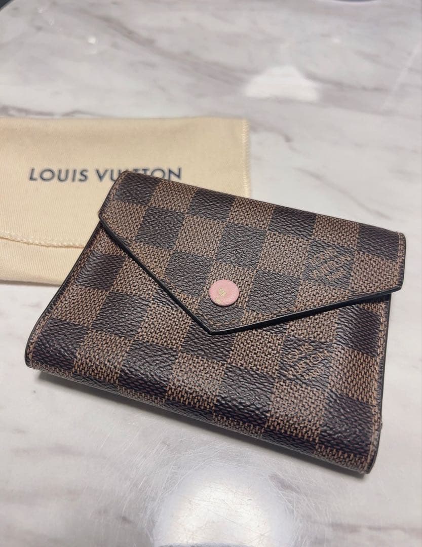 LOUIS VUITTON ダミエ 三つ折り財布