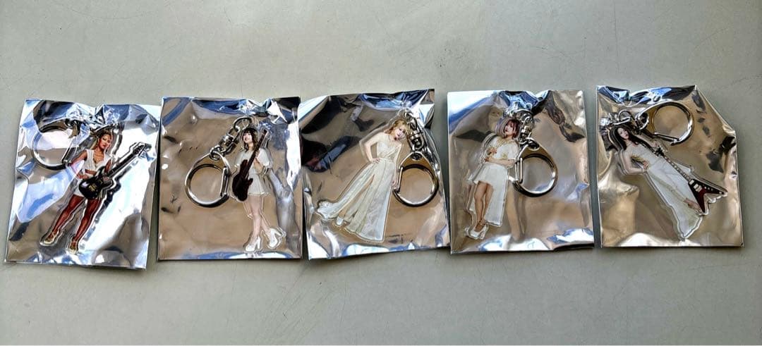 LOVEBITES アクリルキーホルダー 5個セットアクキージャッジ　ラヴバイツ