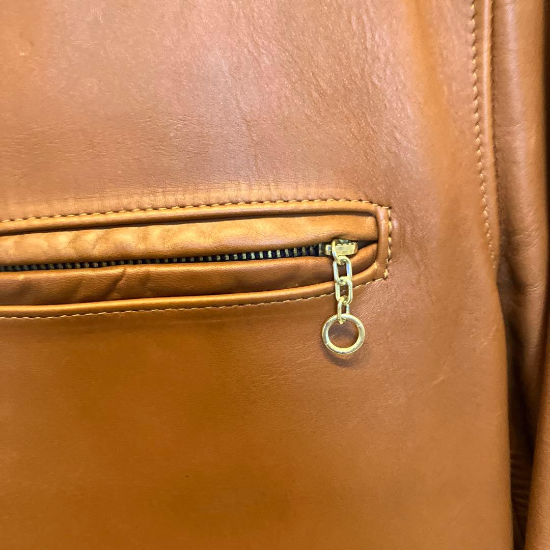 ショット レザージャケット トラッカー シングル キングサイズ 44