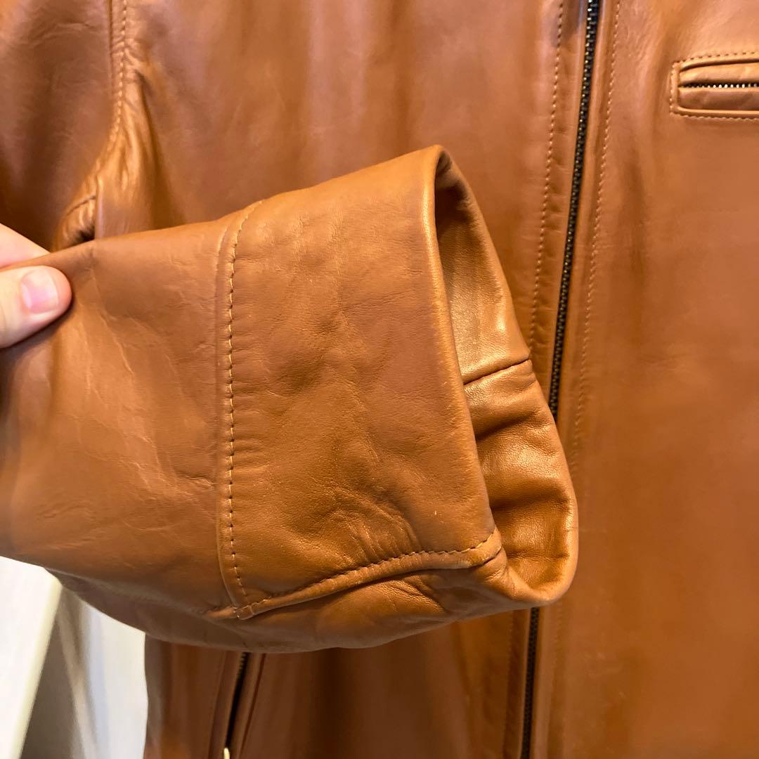 ショット レザージャケット トラッカー シングル キングサイズ 44