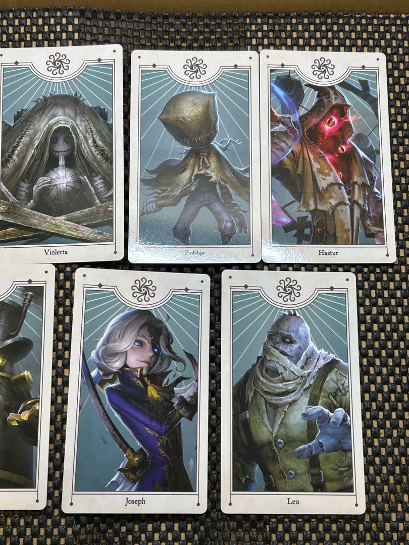 第五人格 タロットカード　ジョセフ　美智子　ヴィオレッタ　ハスター　ボンボン