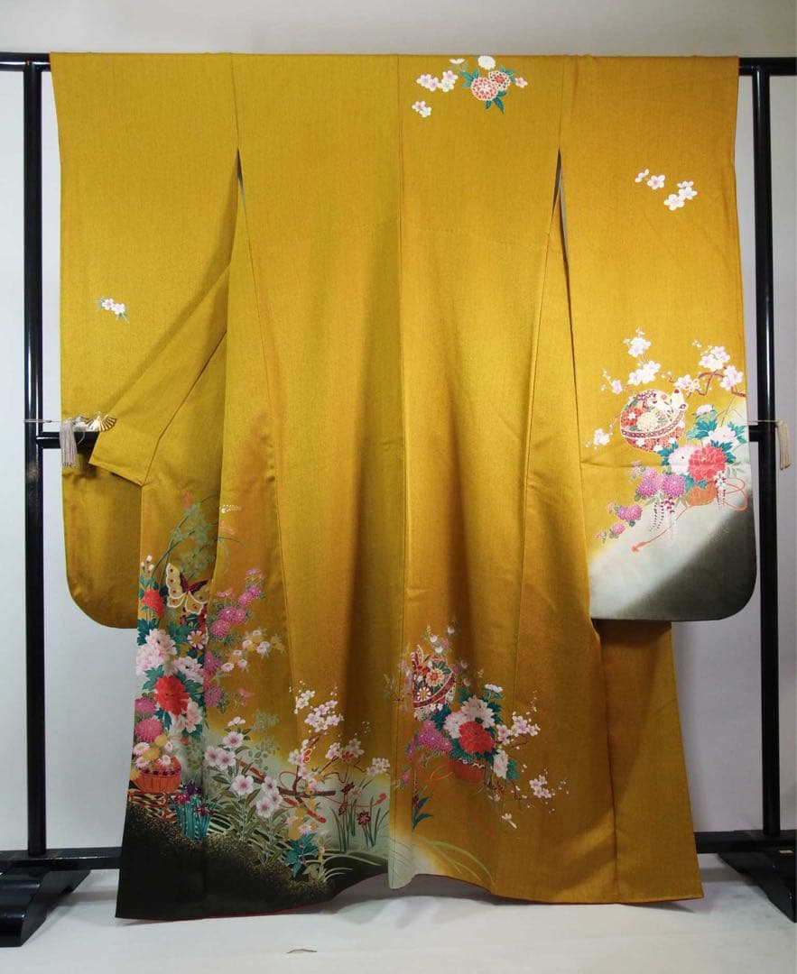 豪華　振袖3点セット（袋帯・長襦袢付き）