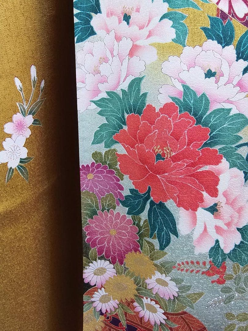 豪華　振袖3点セット（袋帯・長襦袢付き）