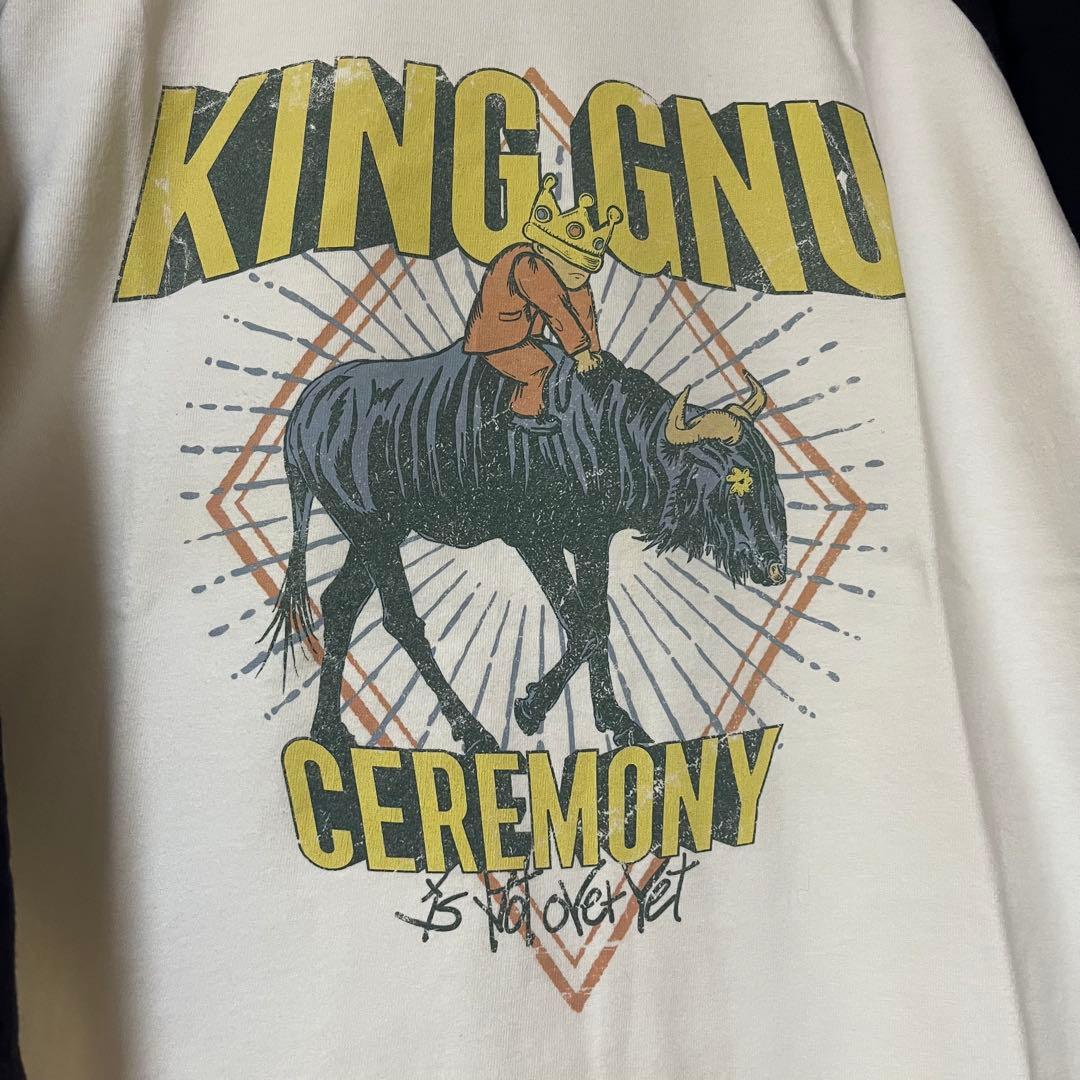 King Gnu Ｌサイズ　CEREMONY ラグランTシャツ