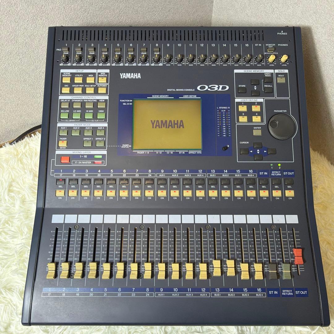 【美品】YAMAHA 03D デジタルミキサー デジタルミキシングコンソール