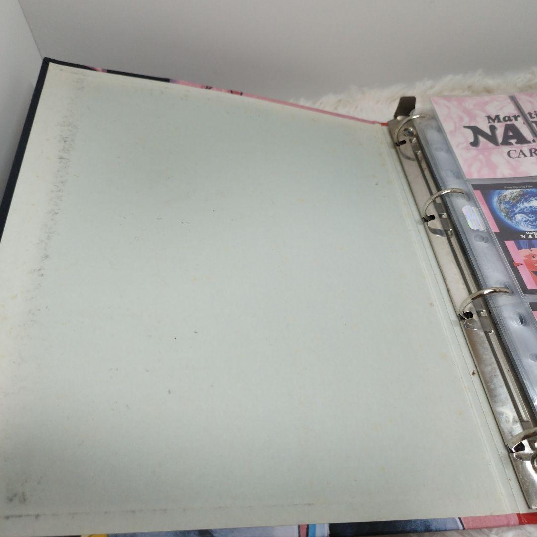 【当時物】機動戦艦ナデシコ カードダス マスターズ バインダー &カード