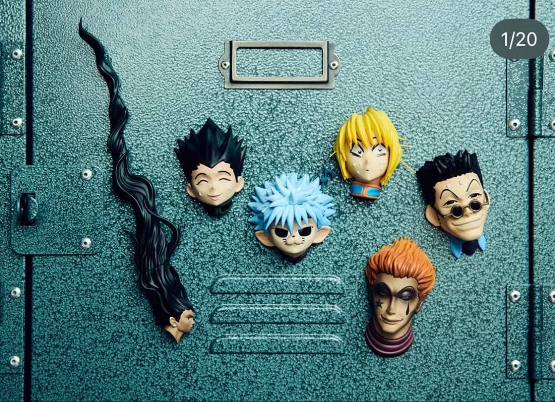 ROFJ HUNTER×HUNTERフェイスマグネットコレクションBOX特典付き