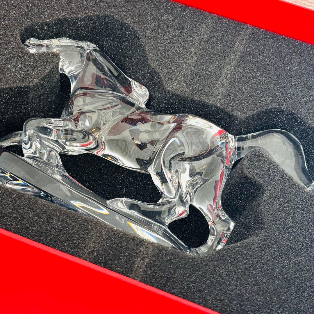 Baccarat バカラ 馬 干支 置物 クリスタル 箱付 開封品 箱に傷汚れ有